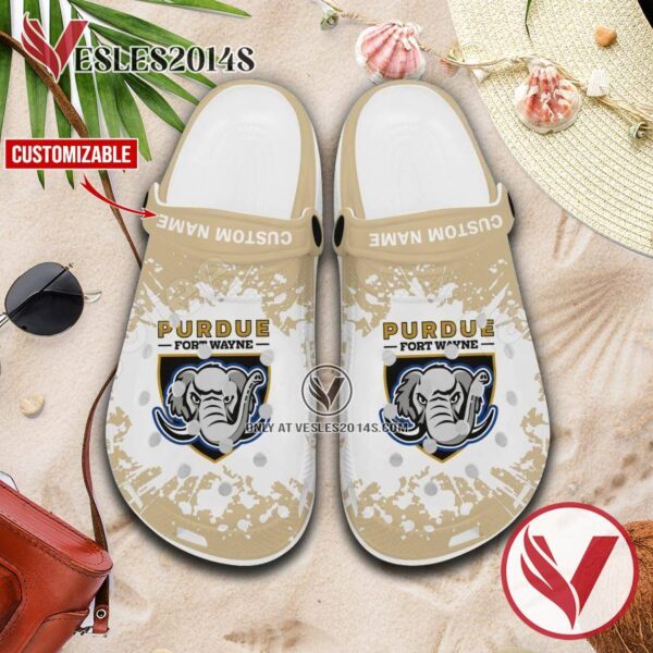 Indiana University – Purdue University Fort Wayne Custom Crocs Shoes For Men And Women, Unique Clogs Shoes For Fans - Vesles2014S 1
