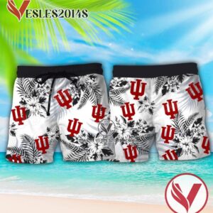 Indiana University-Bloomington Logo Hawaiian Shirt, Perfect Gifts Idea In Holiday - Vesles2014S 2