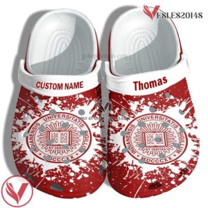 Indiana University Graduation Gifts Croc Shoes Customize- Admission Gift Shoes, Unique Gift From  Vesles2014S
