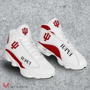 Indiana University-Purdue University-Indianapolis Logo Air Jordan 13 Shoes, Best Sneaker Gifts For Fans - Vesles2014s