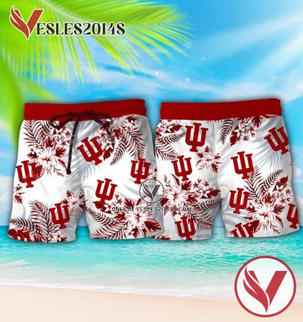 Indiana University-Purdue University-Indianapolis Logo Hawaiian Suit, Perfect Gifts Idea In Holiday - Vesles2014S 2
