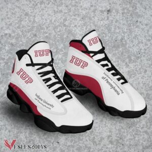 Indiana University of Pennsylvania Logo Air Jordan 13 Shoes, Best Sneaker Gifts For Fans - Vesles2014s 1