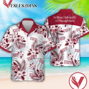 Indiana University of Pennsylvania Logo Hawaiian Suit, Perfect Gifts Idea In Holiday - Vesles2014S 1