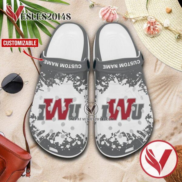 Indiana Wesleyan University Crocs Clogs Shoes, Unique Footwear For Fans - Vesles2014S 1