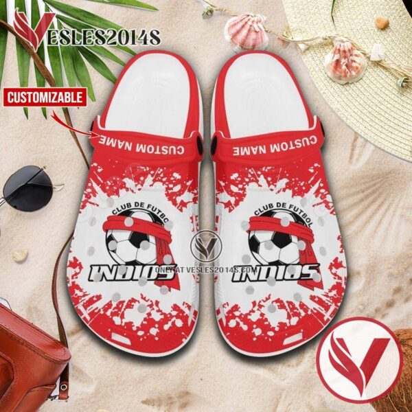 Indios de Ciudad Juárez Logo Custom Crocs Shoes For Men And Women, Unique Clogs Shoes For Fans - Vesles2014S 1