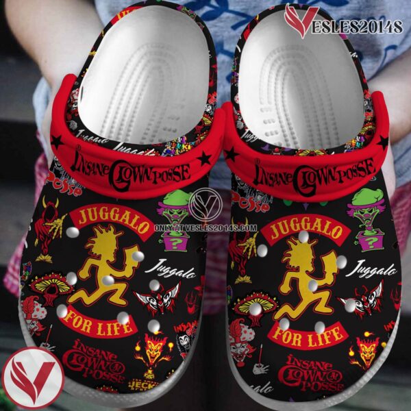 Insane Clown Posse Band Music Crocs Crocband Clogs Shoes, Unique Gifts For Fans - Vesles2014S