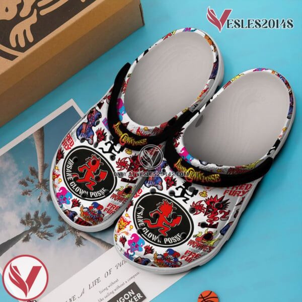Insane Clown Posse Music Crocs Crocband Clogs Shoes, Unique Gifts For Fans Style 2 - Vesles2014S 2