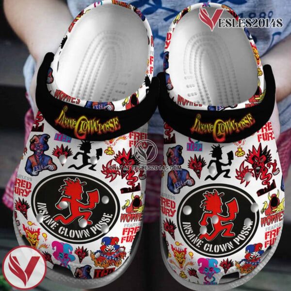 Insane Clown Posse Music Crocs Crocband Clogs Shoes, Unique Gifts For Fans Style 2 - Vesles2014S