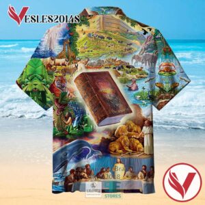 Inspirational The Holy Bible Casual Hawaiian Shirt, Best Gifts For Summer Vesles2014S 2
