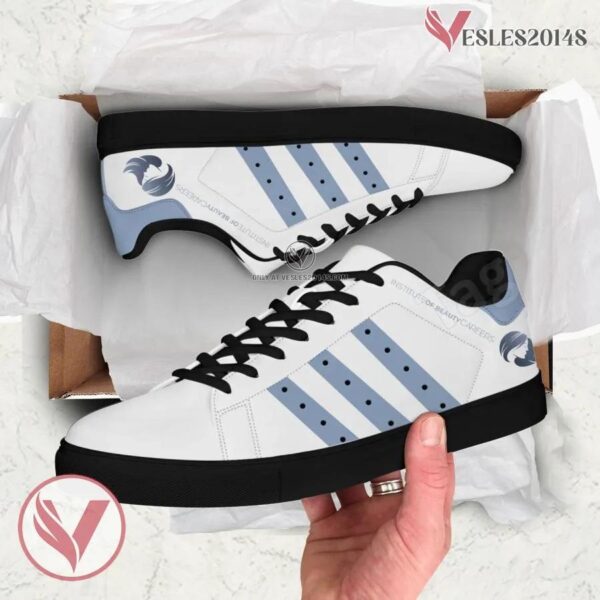 Institute of Beauty Careers Logo Skate Shoes, Unique Sneaker For Fans - Vesles2014s 1