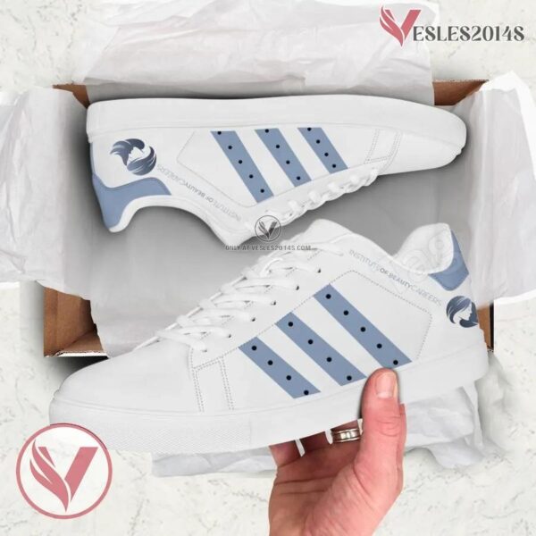 Institute of Beauty Careers Logo Skate Shoes, Unique Sneaker For Fans - Vesles2014s
