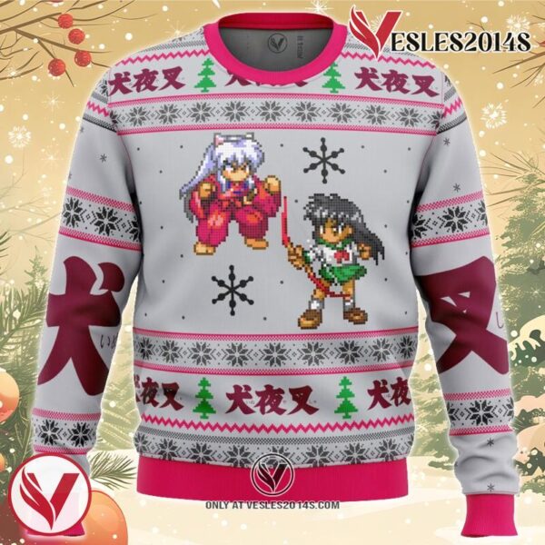 Inuyasha and Kagome Alt Ugly Christmas Sweater, Unique Christmas Gift For Fans - Vesles2014S