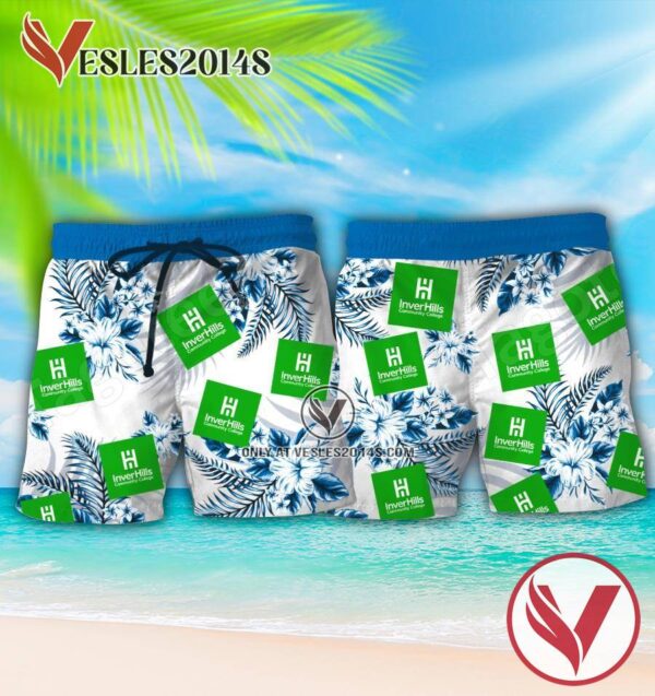 Inver Hills Community College Logo Hawaiian Suit, Perfect Gifts Idea In Holiday - Vesles2014S 2