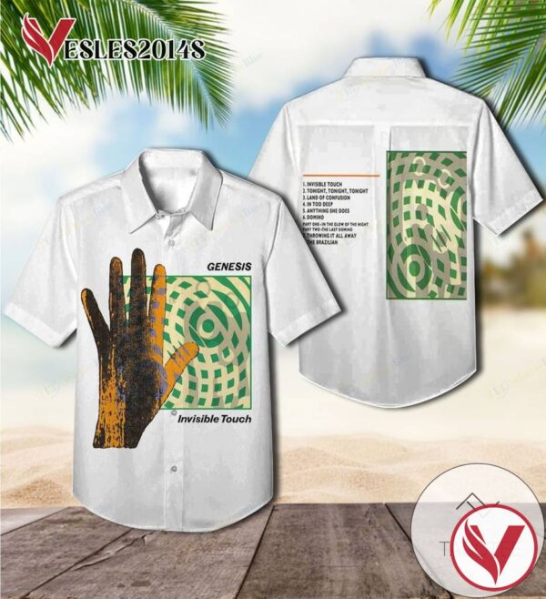 Invisible Touch Studio Album By Genesis Hawaiian Shirt, Best Gift For Music Lovers Vesles2014S