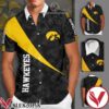 Iowa Hawkeyes Camo Black Hawaiian Shirt And Short, Unique Gifts For Friends - Vesles2014S 1