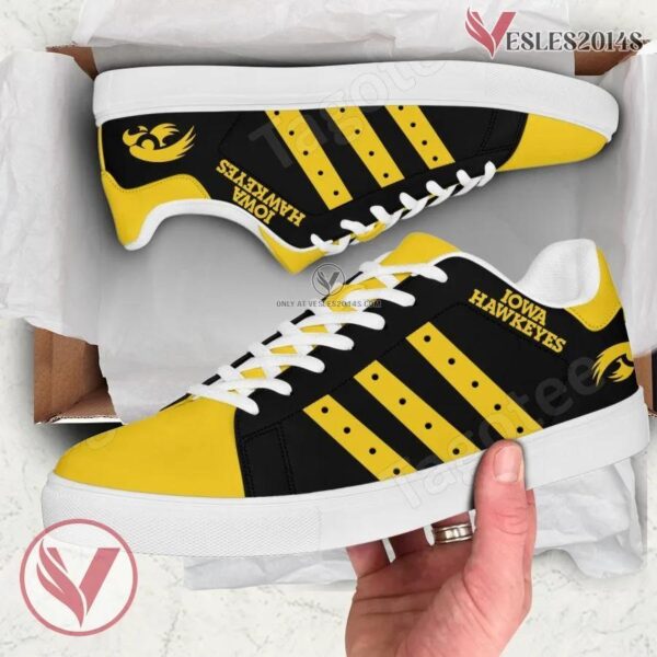 Iowa Hawkeyes Print Stan Smith Shoes, Best Sneaker For Fans - Vesles2014s