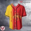 Iowa State Cyclones Baseball Jersey Half Style NCAA, Unique Gifts For Fans - Vesles2014s
