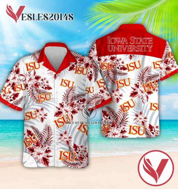 Iowa State University Logo Hawaiian Suit, Unique Outfit For Fans - Vesles2014S 1