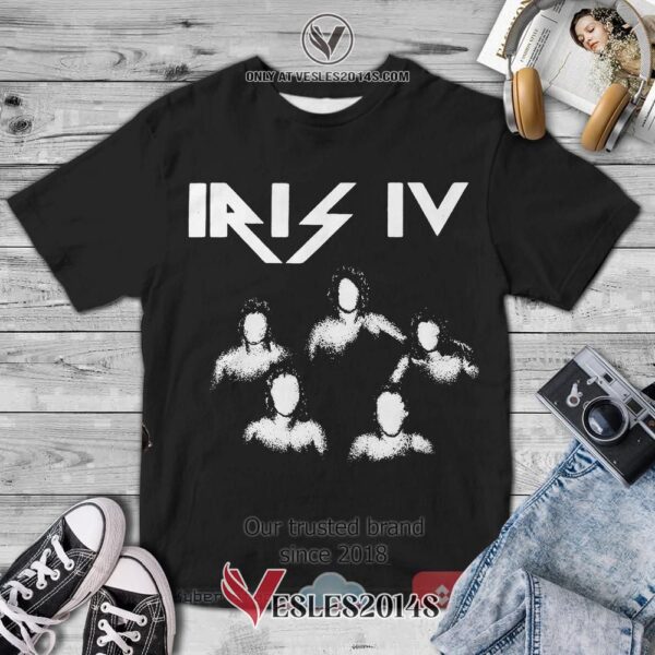 Iris IV Album 3D T-Shirt, Unique Gifts For Music Lovers - Vesles2014S