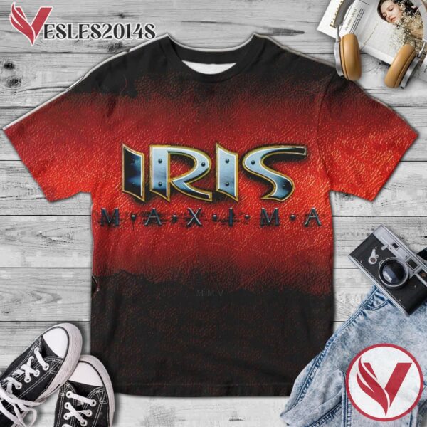 Iris Maxima Album Cover Shirt, Perfect Gifts For Music Lovers - Vesles2014S