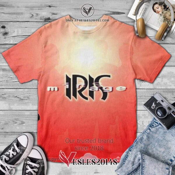Iris Mirage Album 3D T-Shirt, Unique Gifts For Music Lovers - Vesles2014S