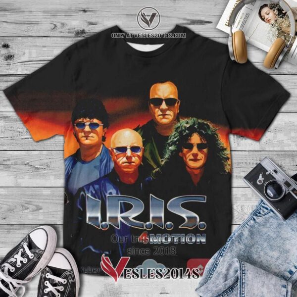 Iris band 4 Motion Album 3D T-Shirt, Unique Gifts For Music Lovers - Vesles2014S
