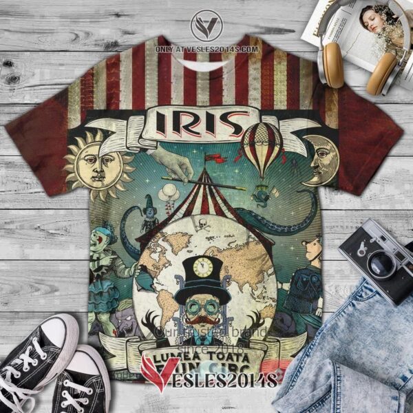 Iris band Lumea Toata E Un Circ Album 3D T-Shirt, Unique Gifts For Music Lovers - Vesles2014S