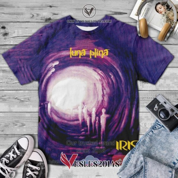 Iris band Luna plina Album 3D T-Shirt, Unique Gifts For Music Lovers - Vesles2014S