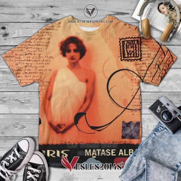 Iris band Matase Alba Album 3D T-Shirt, Unique Gifts For Music Lovers - Vesles2014S