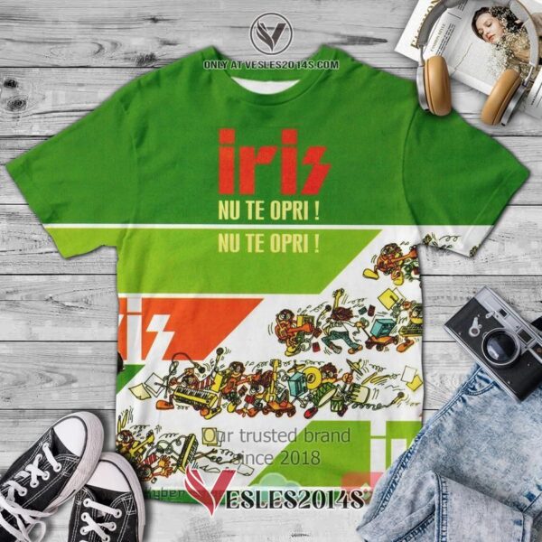 Iris band Nu Te Opri Album 3D T-Shirt, Unique Gifts For Music Lovers - Vesles2014S