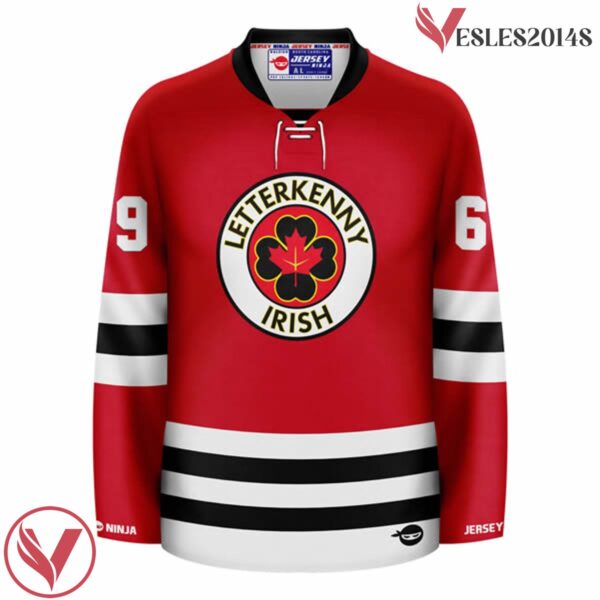 Irish Letterkenny Red Hockey Jersey - Vesles2014S 2