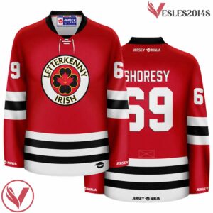 Irish Letterkenny Red Hockey Jersey - Vesles2014S