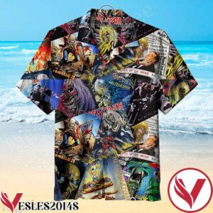 Iron Maiden Hawaiian Shirt, Unique Gifts For Friends - Vesles2014S 1