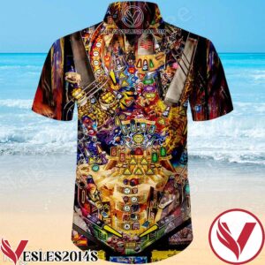 Iron Maiden Pinball Hawaiian Shirt, Unique Gifts For Friends - Vesles2014S 1
