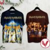 Iron Maiden Powerslave Album Cover Shirt, Perfect Gifts For Music Lovers - Vesles2014S
