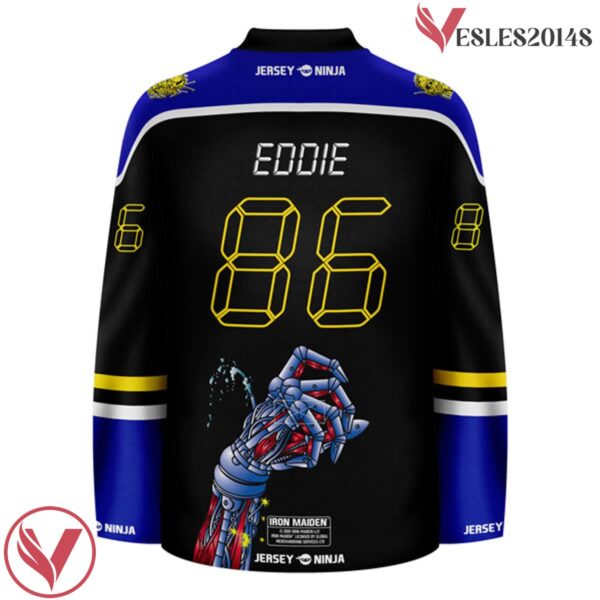 Iron Maiden Somewhere in Time SUB Hockey Jersey - Vesles2014S 3