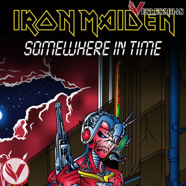 Iron Maiden Somewhere in Time SUB Hockey Jersey - Vesles2014S 4