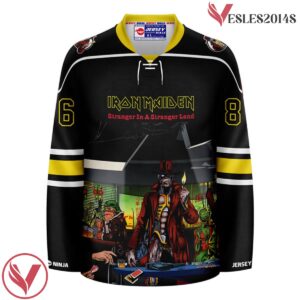 Iron Maiden Stranger in a Strange Land SUB Hockey Jersey - Vesles2014S 2