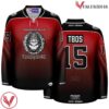 Iron Maiden The Book of Souls Red Mayan Hockey Jersey - Vesles2014S