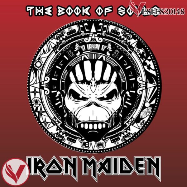 Iron Maiden The Book of Souls Red Mayan Hockey Jersey - Vesles2014S 4