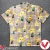 Isabelle Animal Crossing Plaid Hawaiian Shirt, Unique Gifts For Friends - Vesles2014S 1