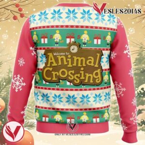 Isabelle Animal Crossing Ugly Christmas Sweater, Unique Christmas Gift For Fans - Vesles2014S 1