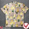 Isabelle Plaid Hawaiian Shirt, Unique Gifts For Friends - Vesles2014S 1