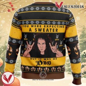 It Was Me Dio Ronnie James Dio Ugly Christmas Sweater, Unique Christmas Gift For Fans - Vesles2014S 1