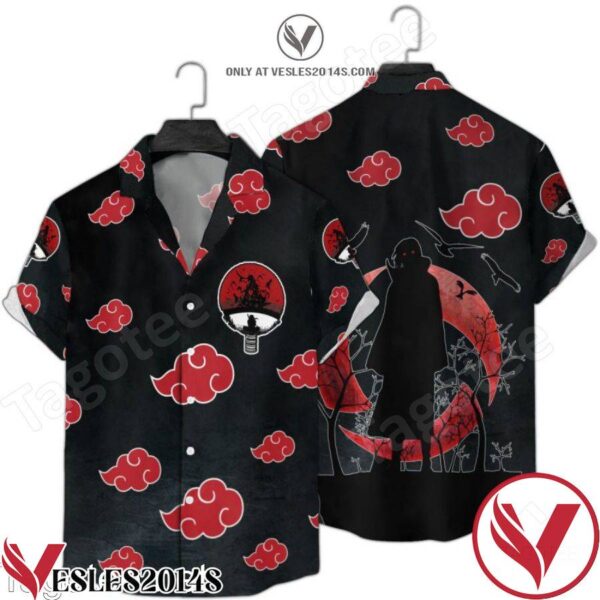 Itachi Uchiha Naruto Hawaiian Shirt, Unique Gifts For Friends - Vesles2014S 1