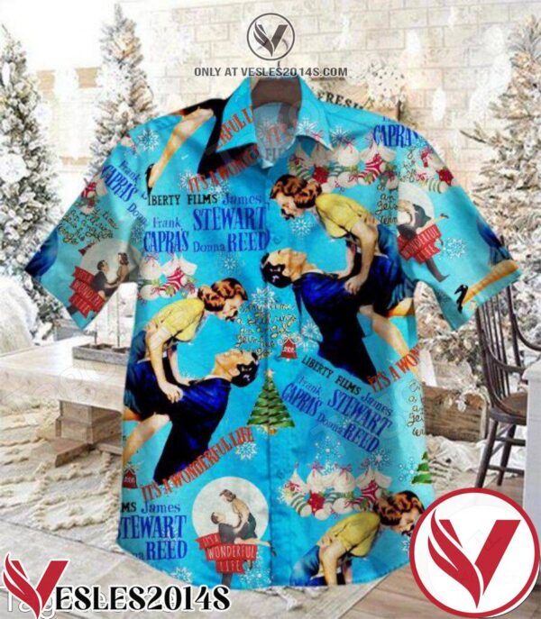 It’s A Wonderful Life Liberty Films Hawaiian Shirt, Unique Gifts For Friends - Vesles2014S 1
