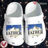 Its Is Not The Dad Bod Its A Father Figure Busch Beer Clogs Shoes, Unique Gift From  Vesles2014S