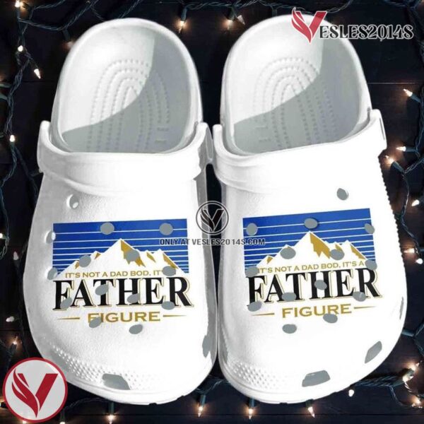 Its Is Not The Dad Bod Its A Father Figure Busch Beer Clogs Shoes, Unique Gift From  Vesles2014S