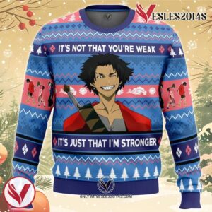 It’s Not That You’re Weak Samurai Champloo Ugly Christmas Sweater, Unique Christmas Gift For Fans - Vesles2014S