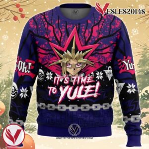 It’s Time To Yule Yugioh Ugly Christmas Sweater, Unique Christmas Gift For Fans - Vesles2014S